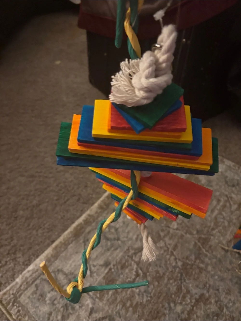 FUN-MAX Colorful Bird Toy Pack for Parrots